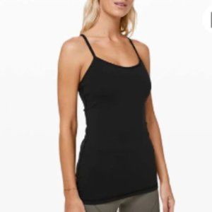 Lululemon Classic Black Y back tank top